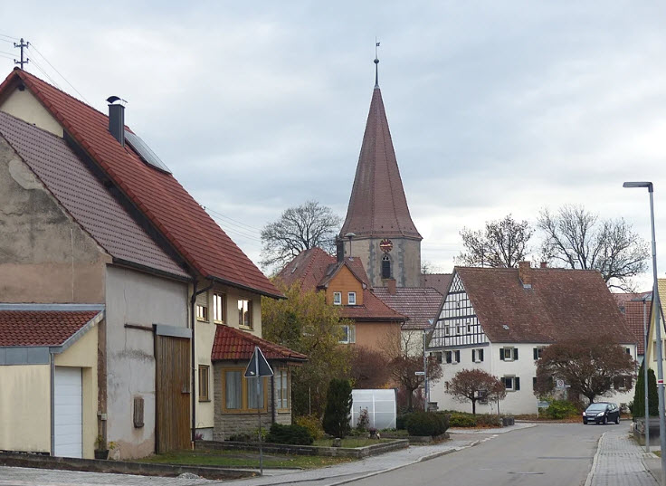 Burgstall Burstel (Kreßberg), Germany